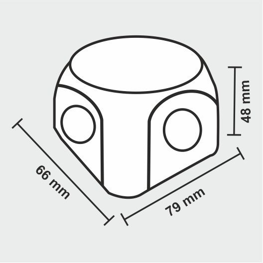 4 Watt 2 Way LED Ball Light