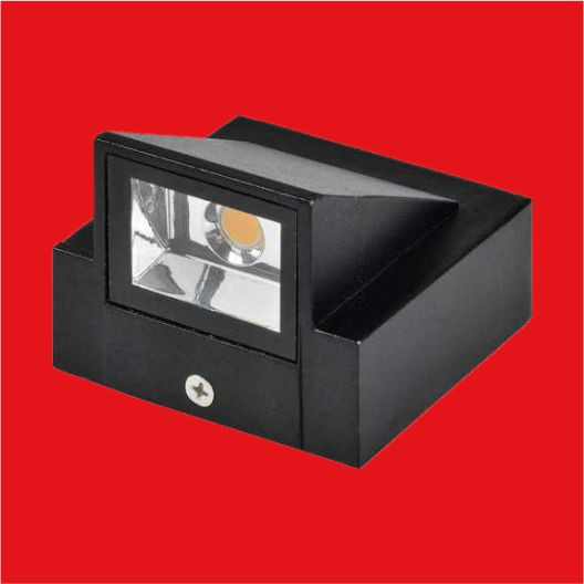 3 Watt LED Half K Wall Light