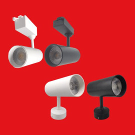 20W Track Light & Wall Spot (Available in 2 Colour Black & White)